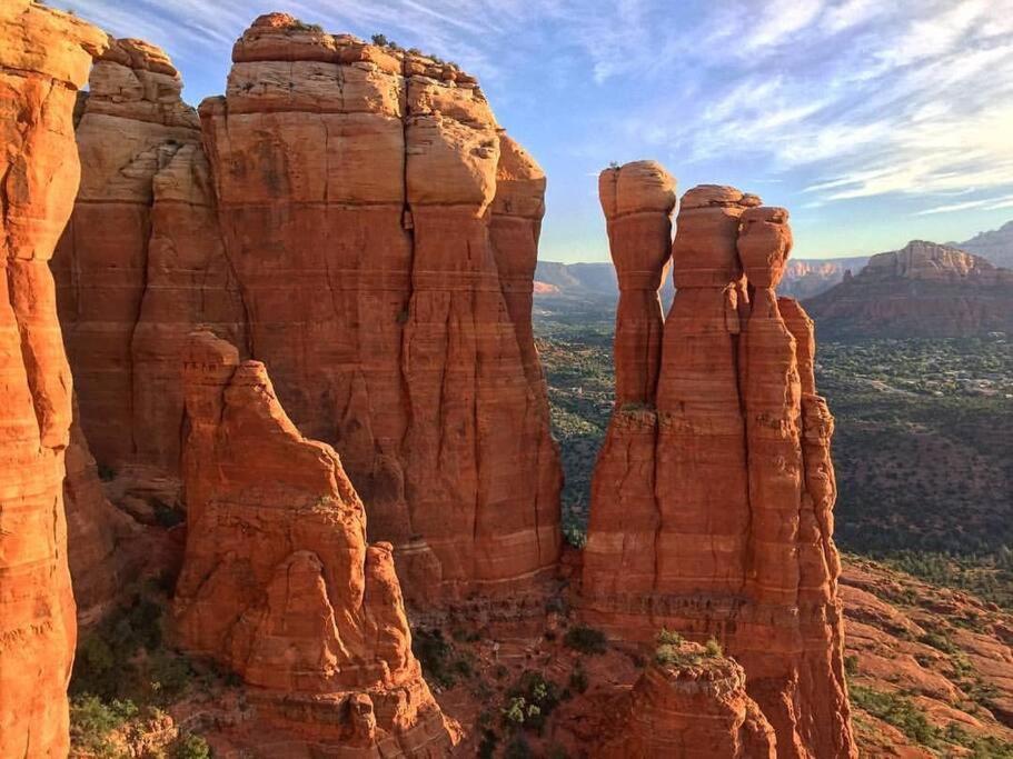 Close To Fresh Creek! Sleeps 12 ~ Amazing Views W/Serene Open Space ~ Hot Tub + Game Room ~ Trails Outside Sedona Eksteriør bilde