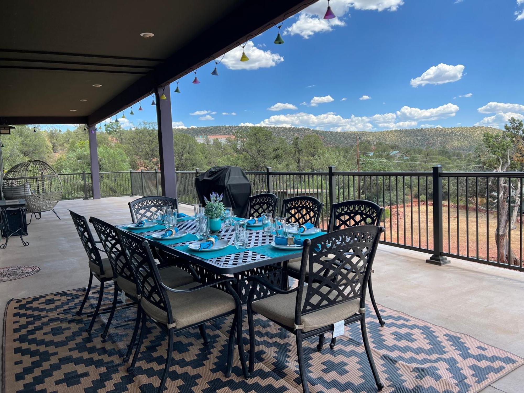 Close To Fresh Creek! Sleeps 12 ~ Amazing Views W/Serene Open Space ~ Hot Tub + Game Room ~ Trails Outside Sedona Eksteriør bilde